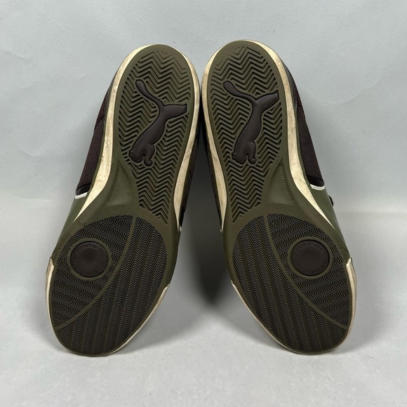 PUMA Momentta Vulc Sala Men's Shoes Sneakers - Size 9  Brown Olive 103252 04 - Picture 8 of 12